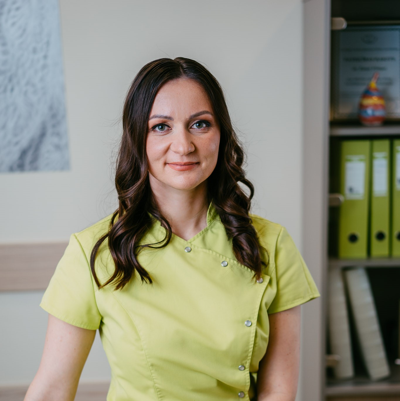 Professional headshot of woman at EGV