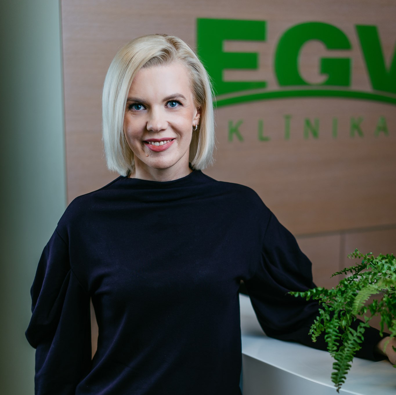 Smiling healthcare staff from EGV