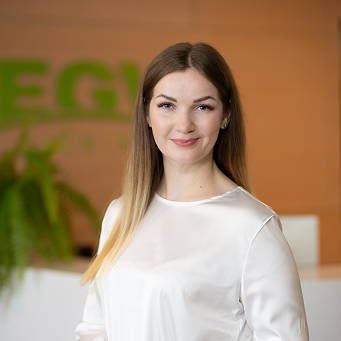 Portrait of Ilze Viskere, EGV team member in clinical role