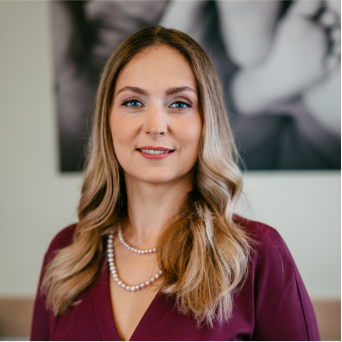 Portrait of Solvita Funka, EGV medical team member
